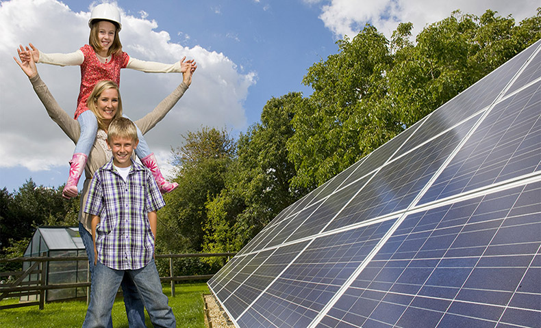 how many solar panels do i need to run a fridge and tv 