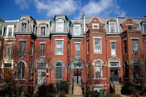 Historic district buildings